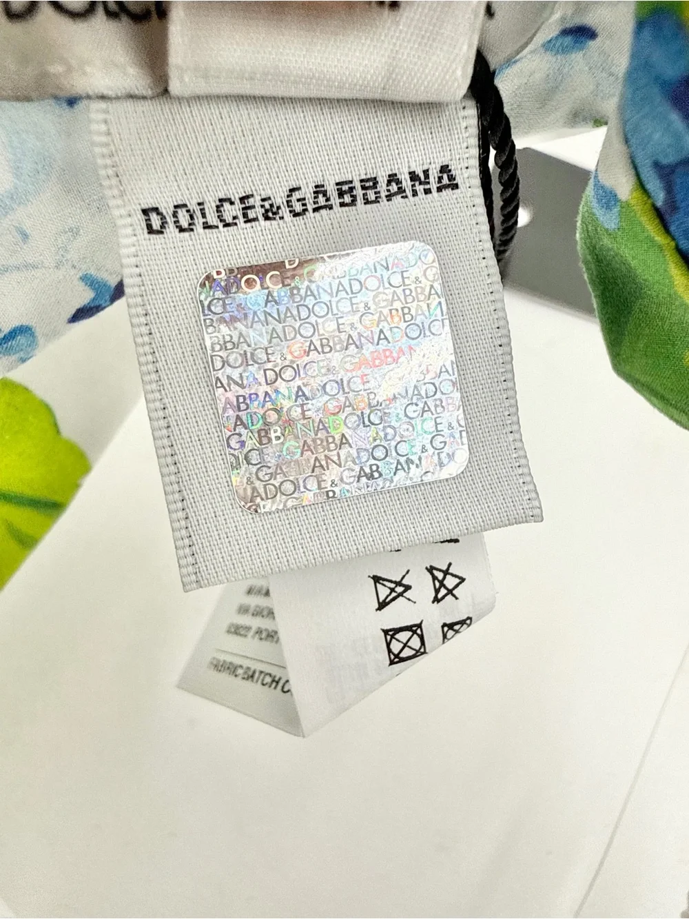 Dolce & Gabbana floral-print headband kids